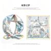 [111 Mulberry Silk] Spring and Autumn Versatile Colorful Scarf Small Scarf Silk Scarf 11cm Small Square Scarf Women
