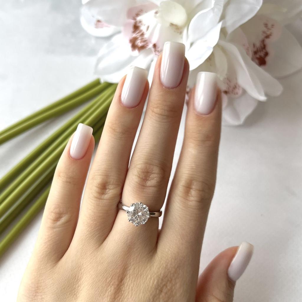 Silverring med cubic zirconia, produktvikt 3,74 g (2152132)