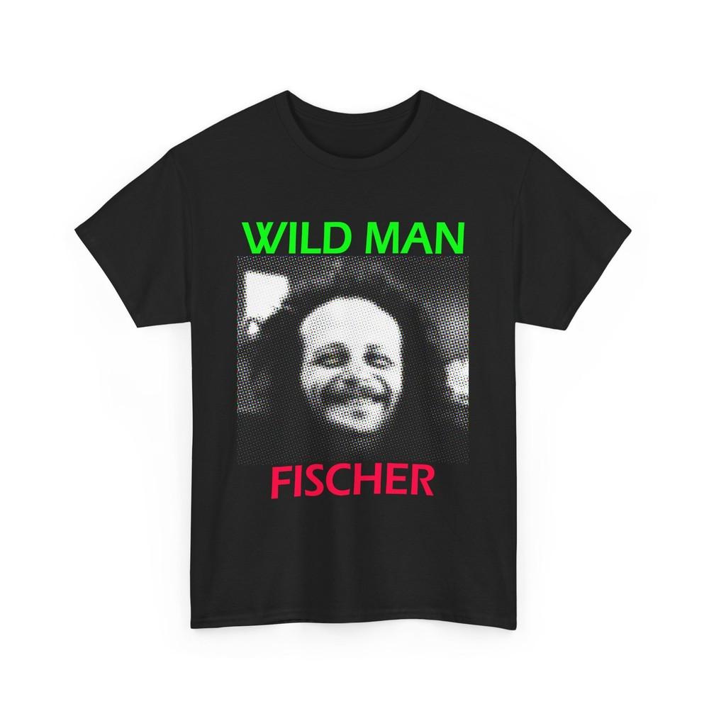 

wild man fischer fan art dark colour tshirt M