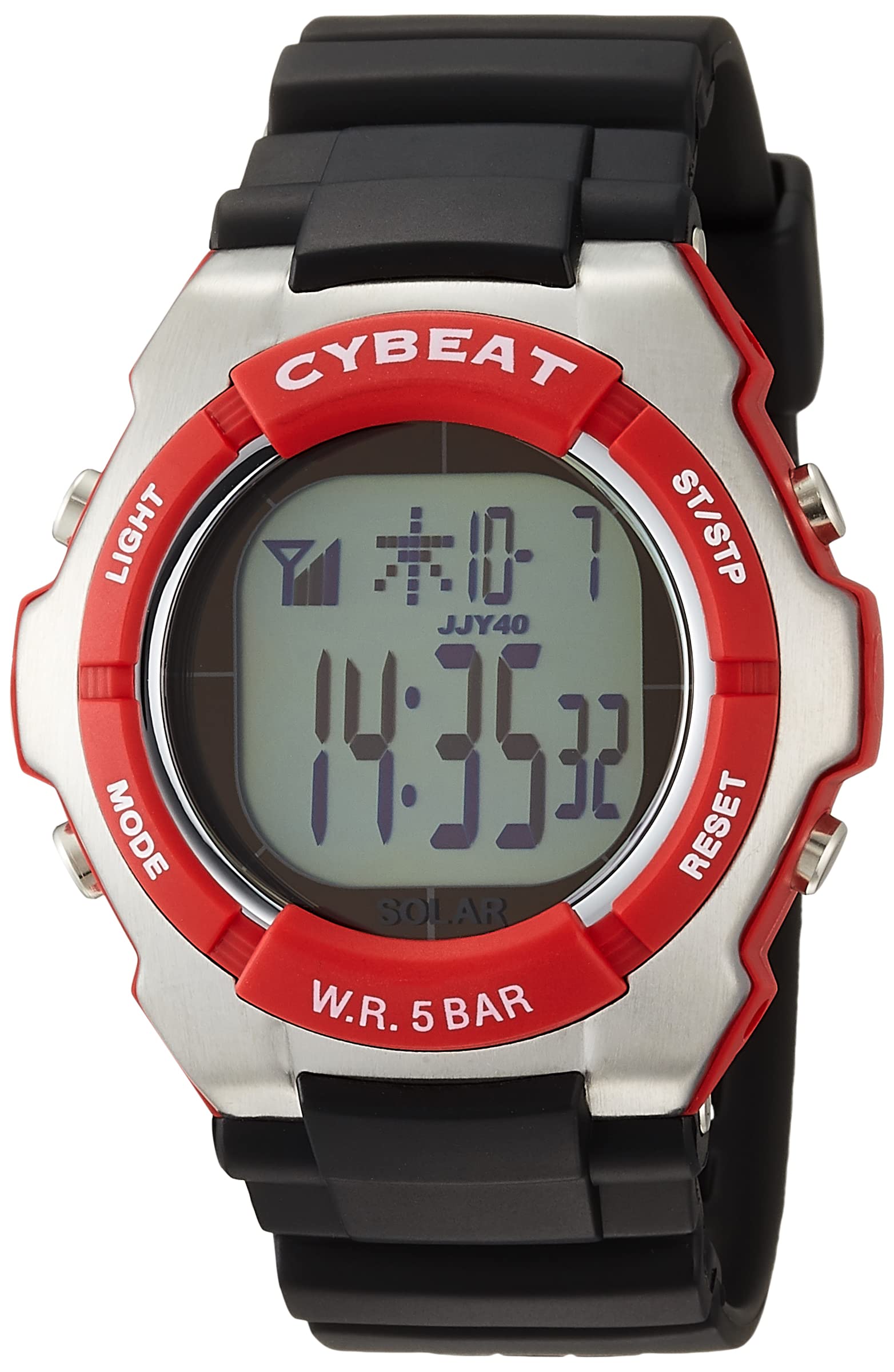 

[Sun Flame Minamide UJINKI LLC] Часы Cybeat Radio Solar Watch SRC04 SRC04-RE Мужские Черные