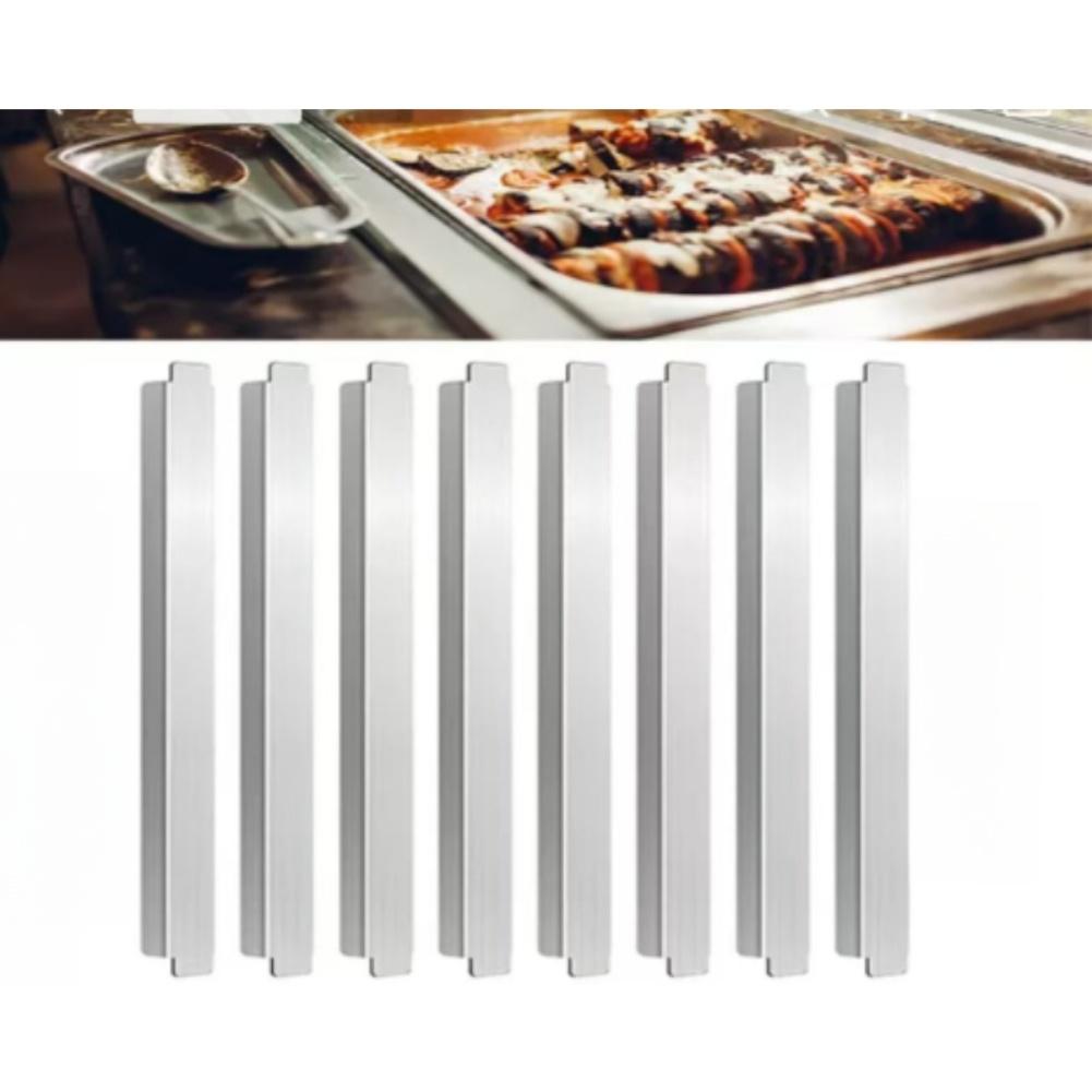 For Buffet Lines 12-Inch Adapter Bar Stainless Steel Divider Stainless Steel Construction Rust Resistant Smooth Edges