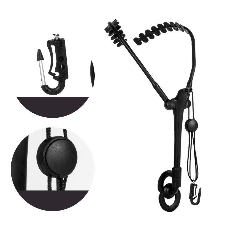 Alt-/Sopran-/Tenorsaxophon Doppel-Schultergurte Hohe Qualität Sax-Schutz Nackengurt Musikinstrumentenzubehör