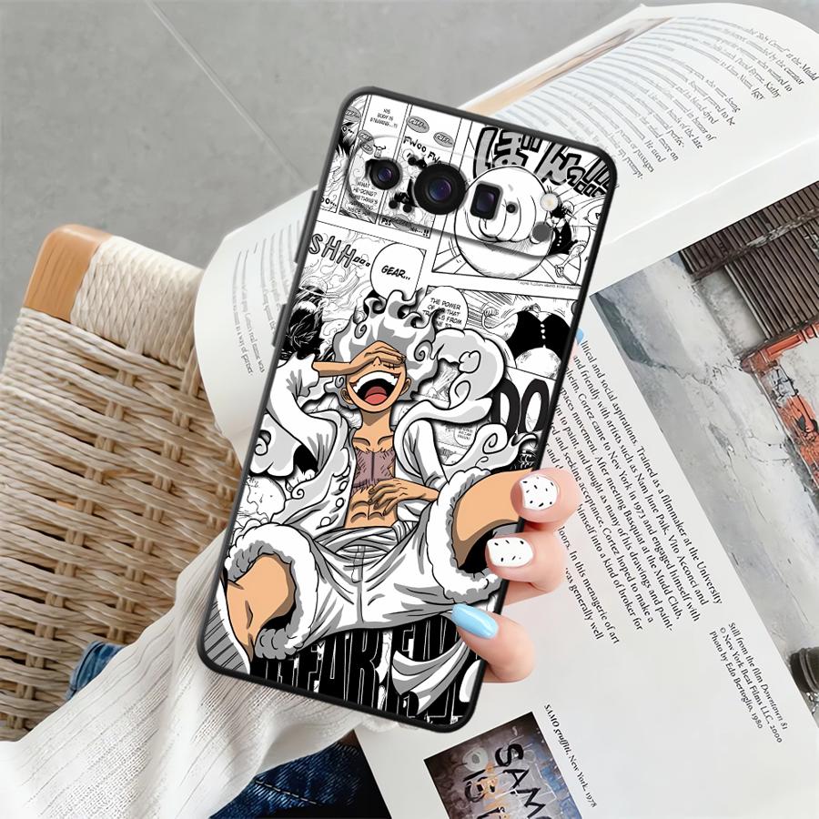 Anime O-One Pieces Phone Case for Google Pixel 6 7 8 Pro 10 9 Pro XL 7a 8a 9a 6a Soft Cover