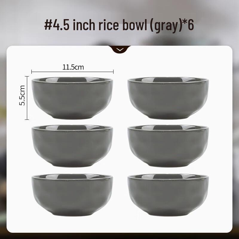 

Moda Lanka Nordic 6-Piece Enamel Bowl Set