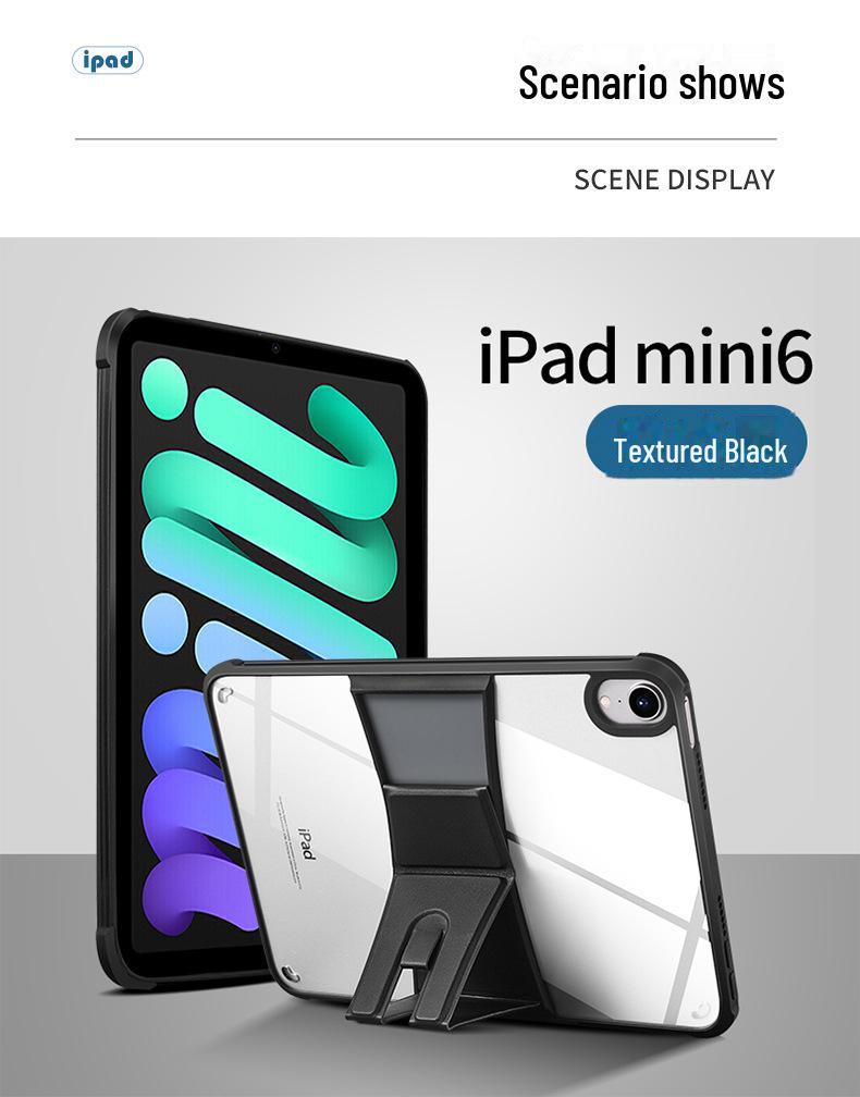 iPad Pro 11 Acrylic Magnetic Case: Transparent Anti-Fall Protection for 2022 10th Gen 10.9-inch Model