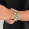 Übertriebenes großes Totenkopf-Armband für Männer Hip Hop Persönlichkeit Retro Halloween Armband Herrenarmband Hand Schmuck