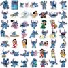 50/100/150pcs Disney Lilo Stitch Movie Stickers DIY Scrapbook Phone Guitar Laptop Suitcase Waterproof Decals Sticker Kids Toys