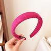 Pink Series Women's Versatile High-Top Non-Slip Hairband - Perfect for Outings, Face Washing, and Sweet Styles
