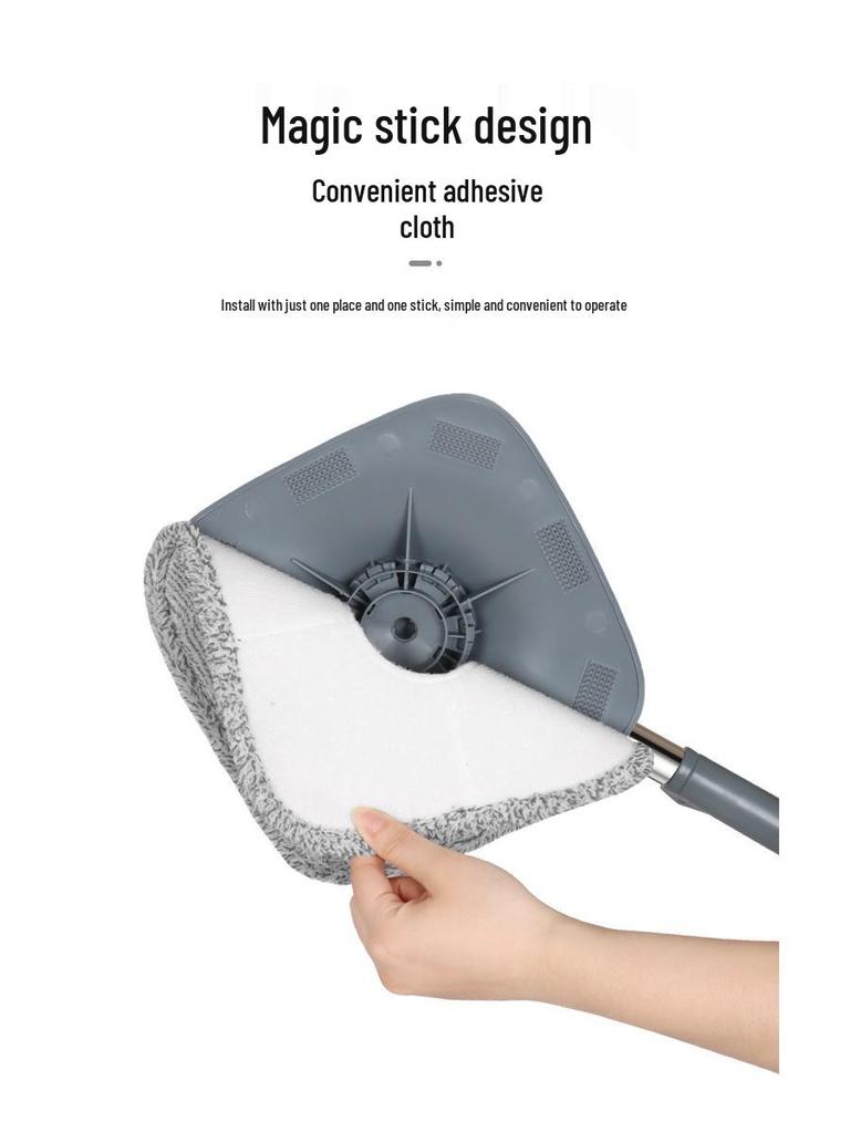 2025 Spin Mop: Hand-Free Cleaning with Wet/Dry Use and Clean/Dirty Separation