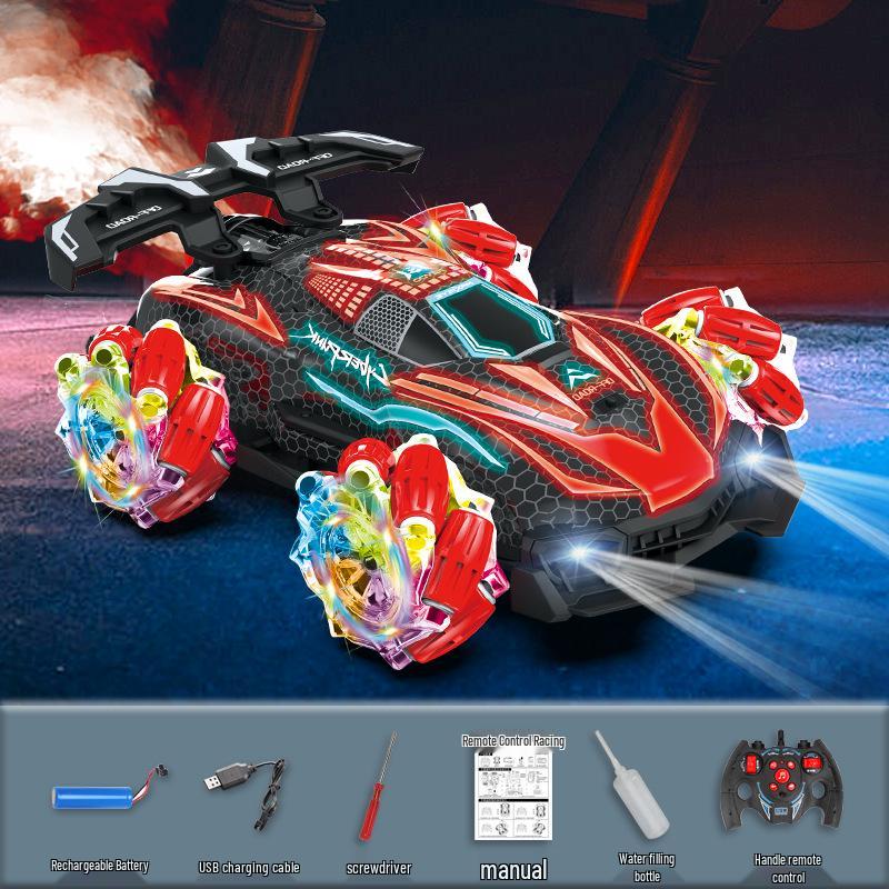 

Дрифт-гоночная машина на радиоуправлении со светящимися колесами - Электрическая спортивная игрушка для детей