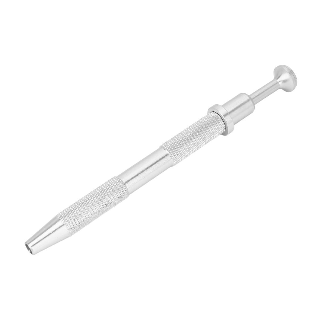 4 Claws Tweezers Small Volume Antirust Antiskid Jewelry Clip Retractable Alloy Prong HolderSilver