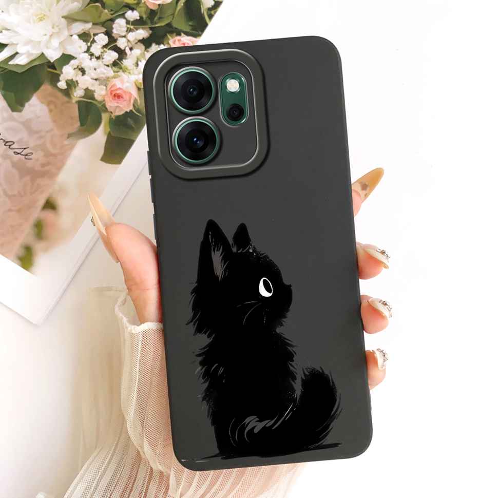 Funda For OPPO Reno 14F 5G Case Cat Dragon Lens Protection Back Cover For OPPO Reno14F Reno14 F CPH2743 5G Coque