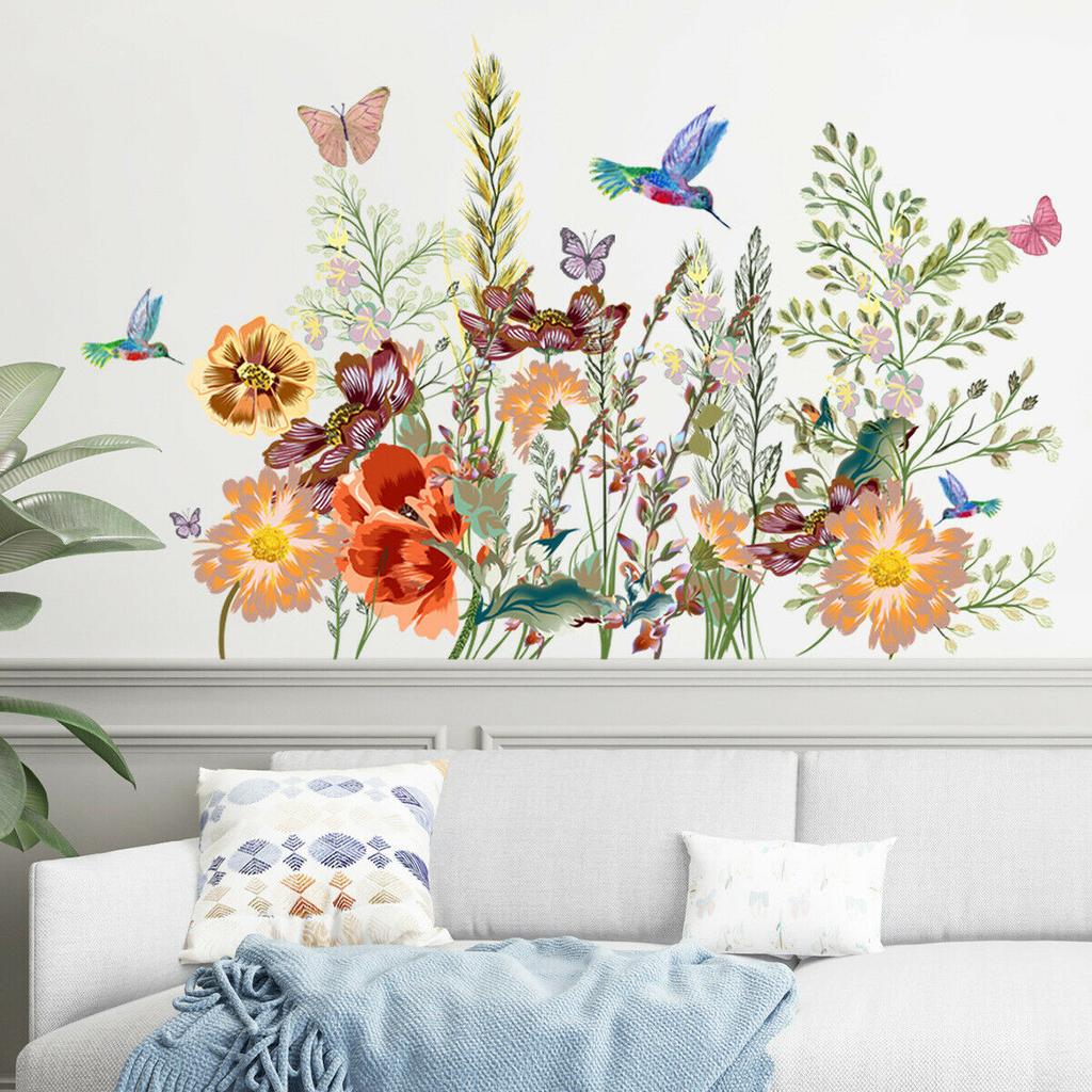 Lotus Flower Butterflies Wall Stickers Vinyl Decal Home Nursery Decor Art Mural Lotus Flower Butterflies Wall Stickers Vinyl Decal Home Nursery Decor Art Mural