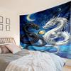 Yin Yang Dragons Tapestry, Unique Design Tapestry, Wall Decor for Bedroom,Livingroom, Playroom,Heartwarming Fan Holiday Gifts