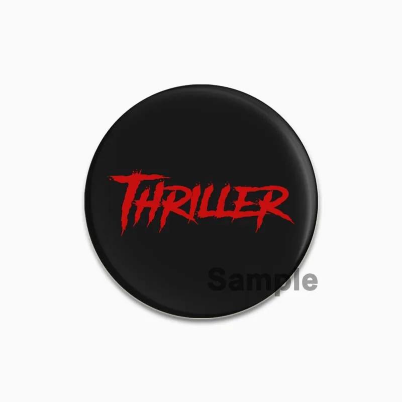 32/44/58mm Funny Cartoon Round Tinplate Pin Brooches Clothes Bag Decor Snap-in Badge Fashion Jewelry Gift