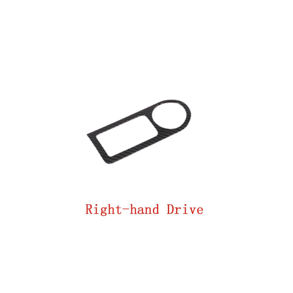 

For Hyundai Starex H-1 H1 2018 Detector Carbon Fiber Front Head Fog Light Switch Button Trim Frame Lamp 1PCs For Right Hand Drive