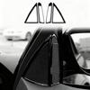 For Benz B Class W245 2005-2011 Real Carbon Fiber CD Control Panel Trim Cover Car Interior Accessories Decorative Sticker