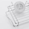 Stainless Steel Bathroom Shelf Traceless Suction Cup  Storage Holder Hanging Organizer Basket Bathroom Accessories
