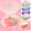 10pcs Shell Candy Boxes Cute MakeUp Jewelry Storage Boxes Wedding Favor Box  Baby Shower