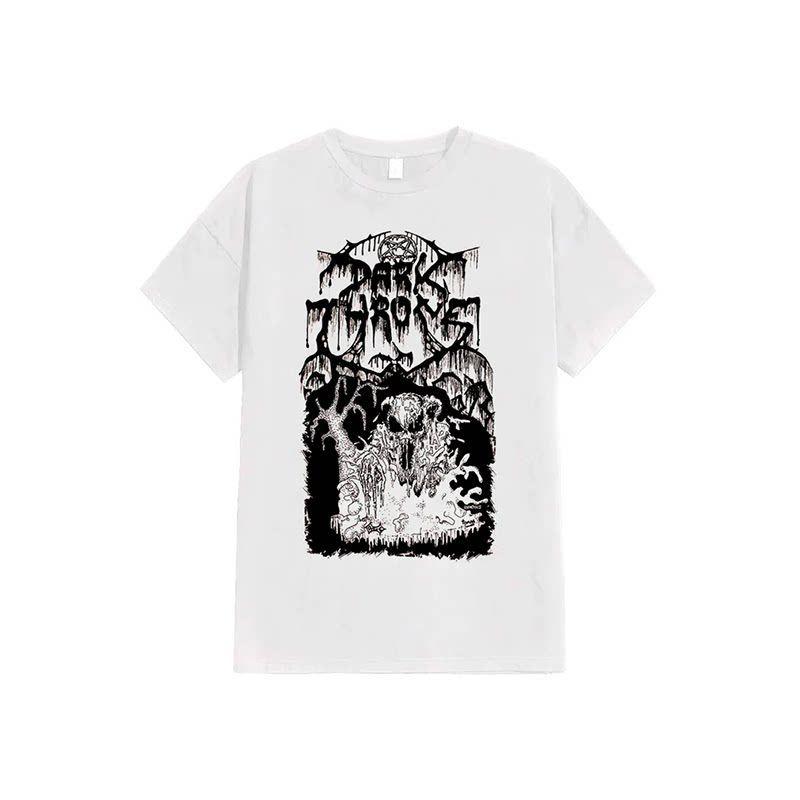 

Norwegian Heavy Metal Rock High Street Loose Shortsleeved Mens and Womens Pure Cotton Tshirt 4XL