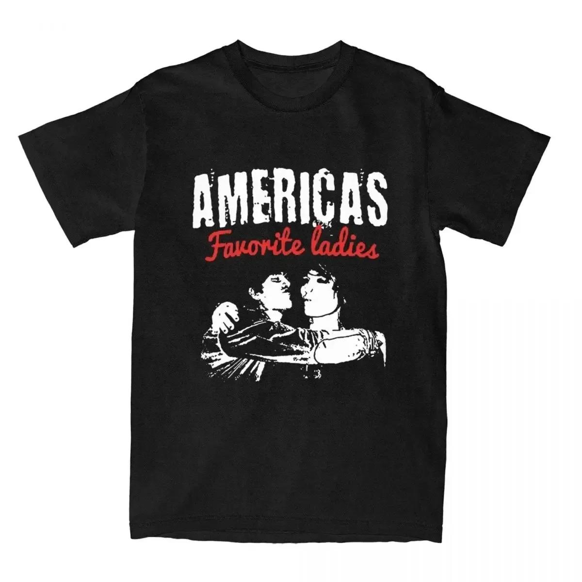 

America s Favorite Ladies Shirt Merch Jake Webber Johnnie Guilbert T Shirts 100% Cotton Clothing Fashion Tees Summer#Color XXXXXL чёрный