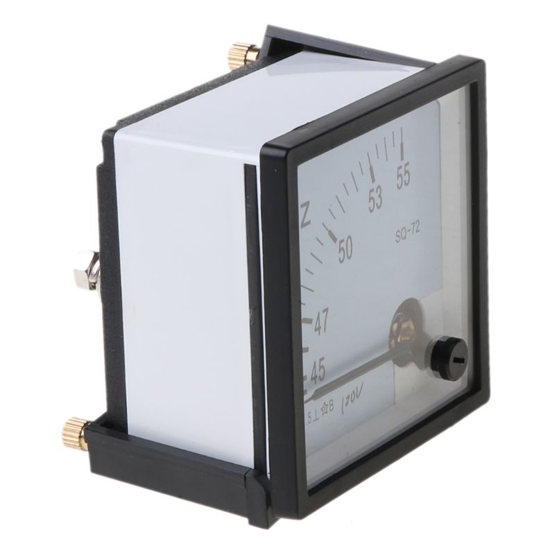 High Accuracy Analog Amperemeter Hertz Indicator 45-55Hz Meter Ammeter Monitor Pointer Type Current Pointer Instrument