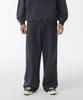 Musinsa Standard Frost-Dyed Two-Tuck Wide Lounge Sweatpants [Navy]