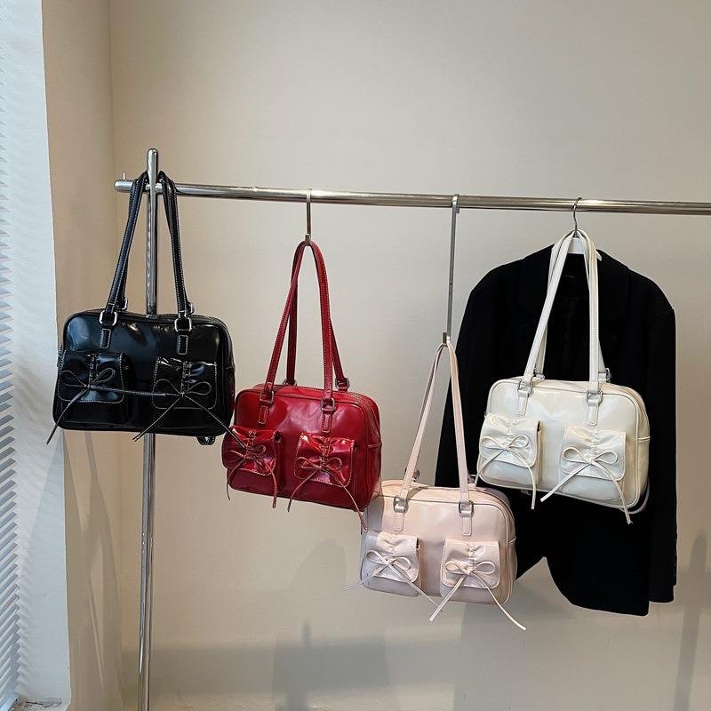 New Niche High-end Shoulder Bag Ballet Bow Autumn Women's Bag Fashion Messenger Backpack