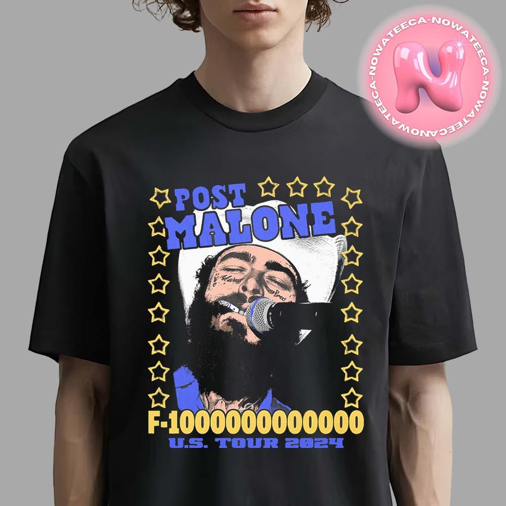 

Vintage Post Malone T-Shirt Black Tee Full Size S-4XL Unisex T-Shirt XXXXL