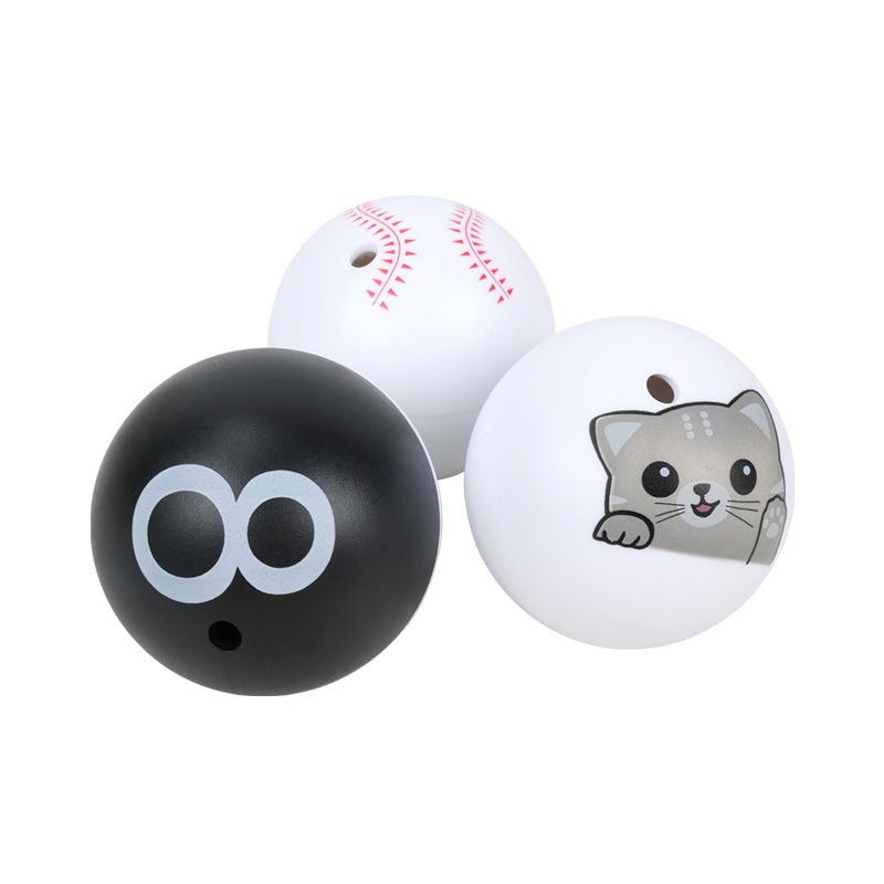 Cat Interactive Ball Training Kitten Electric Cat Ball Training Toy Kitten Touch Sounding Pet Squeak Toy Ball
