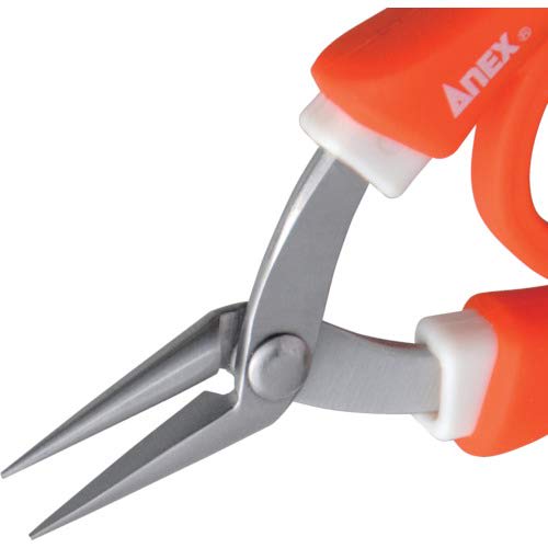 ANEX No. 252 Stainless Steel Pliers with Grip, Single Round, 135mm