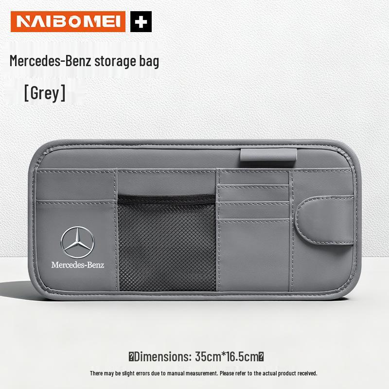 Mercedes-Benz Glasses Clip & Sun Visor Storage for E, C, A, S-Class & GLA/GLB/GLC