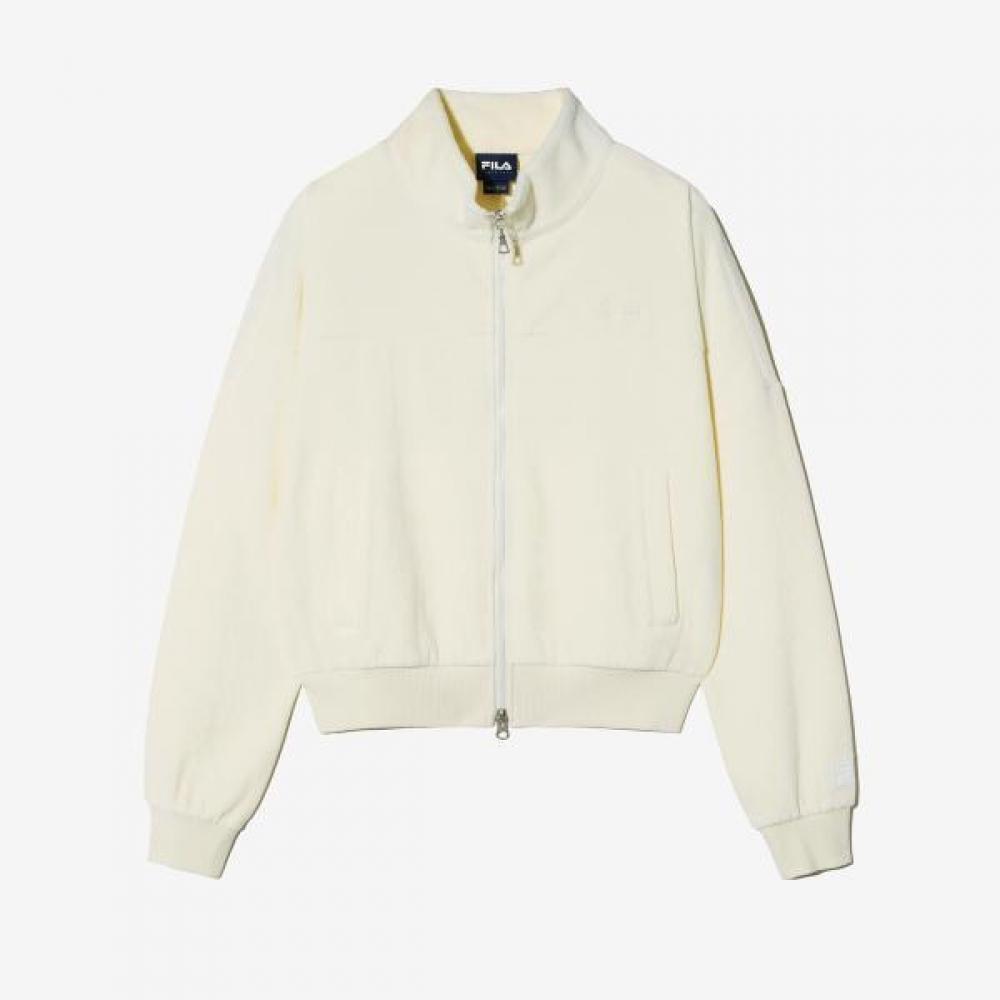 Fila Velour Track Top creamy/85