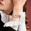 BUREI Analog Quartz Watch - Simple Couple's Series, Rose Gold Color, Japanese Movement, 36mm