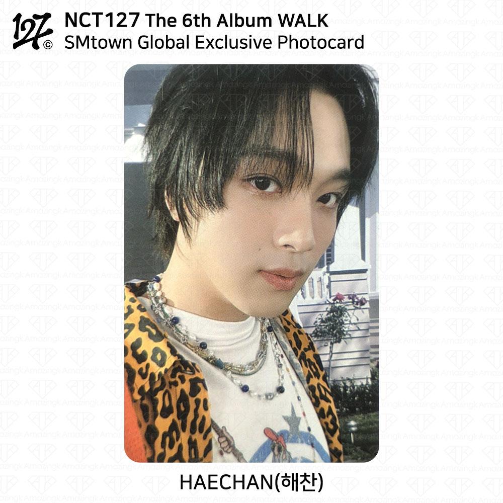 NCT127 The 6th Album WALK Exclusive Photocard SMtown Global Walmart KPOP