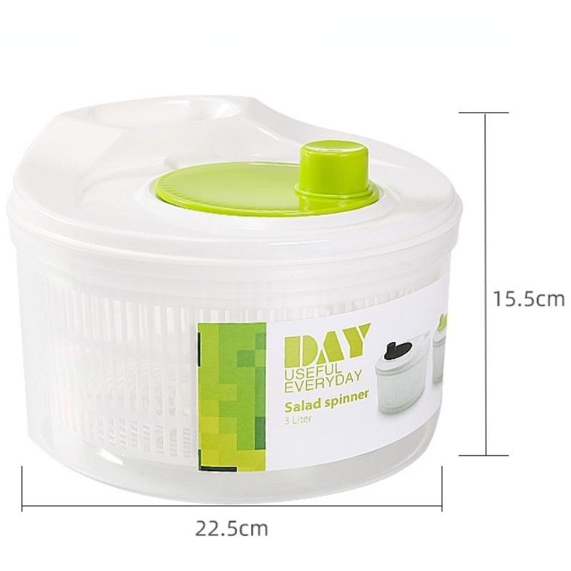 

Двухслойный дренажный бассейн для мытья овощей, бытовая сушилка для овощей и салатов, кухонная ручная сушилка для овощей