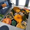 1pc Citrus Floral Office Chair Mat - Festive Gift for Home Decor, Suitable for All Seasons and Rooms.P049