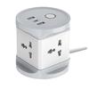 Multi-Function Conversion Plug Extension Tower Socket with USB+Type C Surge Protector Multi Plug Extension Cord Power Strip