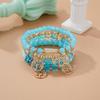 Bohemian bracelet creative tassel multi-layer beaded bracelet