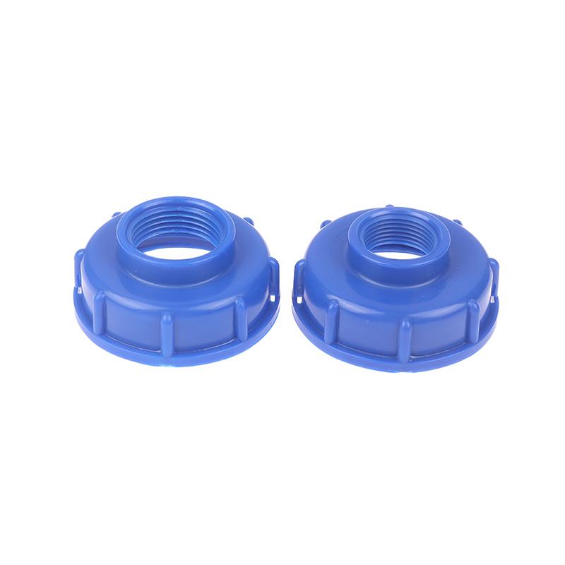 Blue Durable Ibc Water Ibc Tank Fitting S60X6 Thread To 1/2" 3/4" 1" Garden Hose Connector Ibc Tank Valve Replacement Adapter