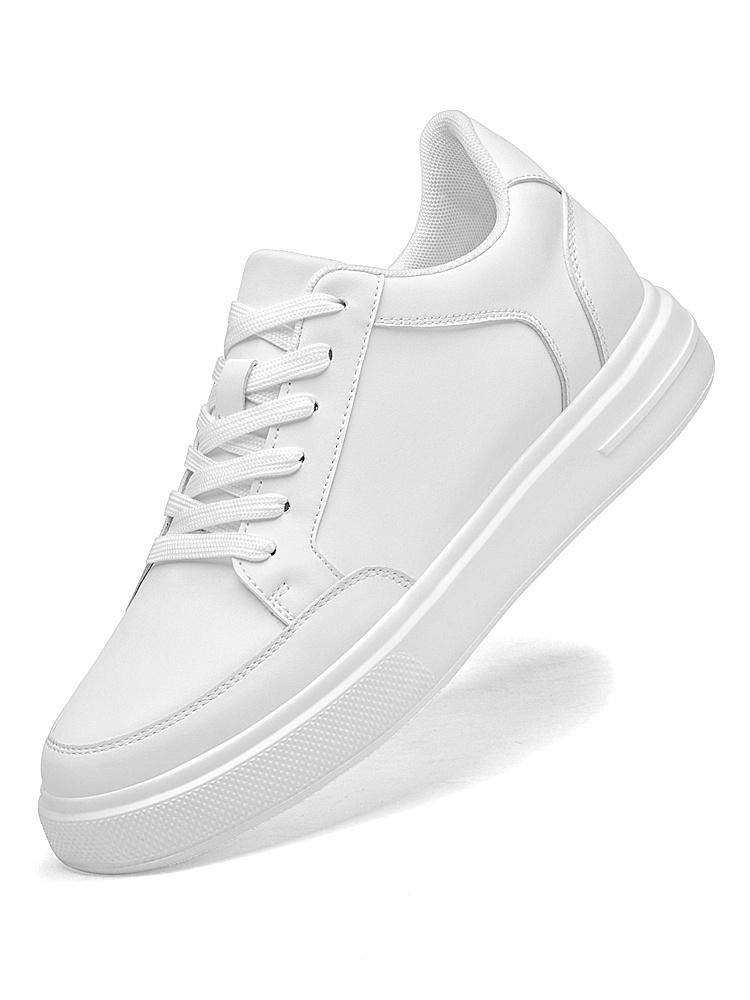 Platform Casual Sneakers Height Increasing Walking Shoes Non Slip Soft Sole Fashion Street Shoes Men Women Sizes 36-45 Daily Wear 36