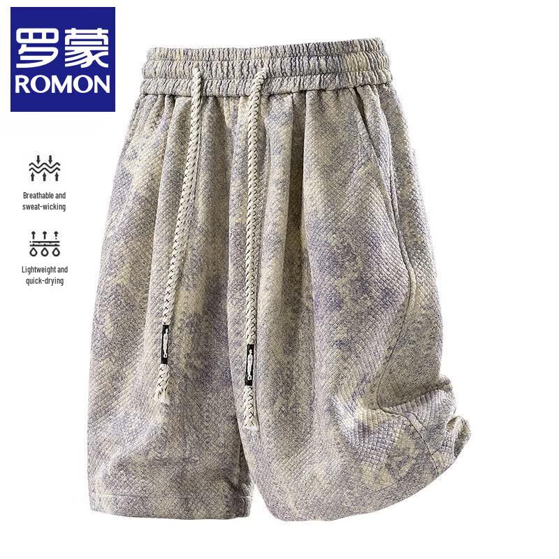 

Men s Tie-Dye Casual Five-Point Shorts 3XL