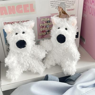 Cute West Highland Plush Toy Plush Doll Bag Pendant Doll 3-inch Doll Children's Gift