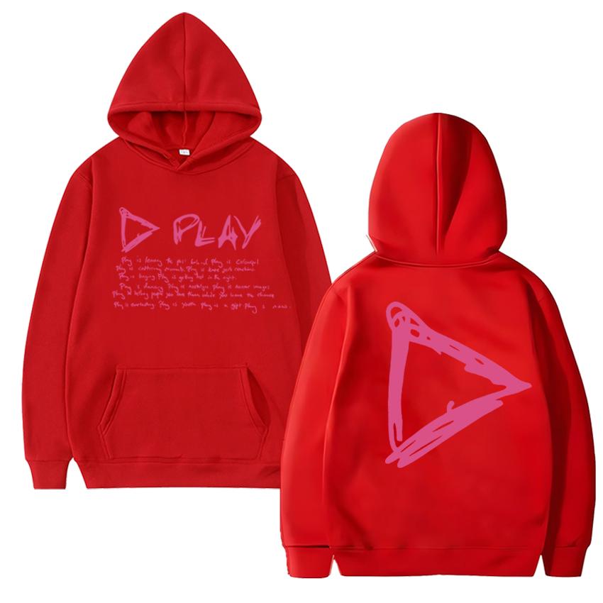 Hot Singer Ed Sheeran Play Tour 2025 Double Sided Printed Hoodie Men Women Fashion Sweatshirt Unisex Fleece Long Sleeve Pullover