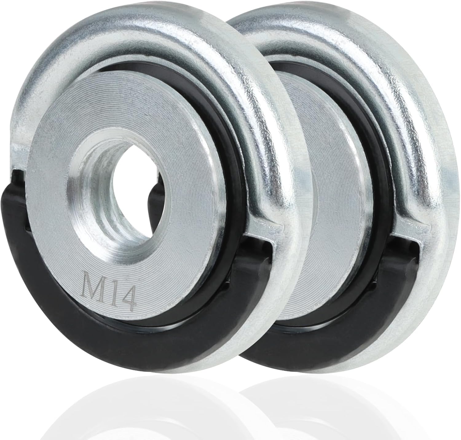 2PCS M 14 Quick Release Nut Clamp Angle Grinder Nuts Suitable For Angle Grinder Replacment Lock Nuts Accessories