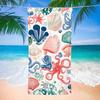 New Bohemian Art Printed Beach Towel, Sand Free Quick Dry, Absorbent Bath Towel for Travel and Holiday