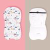 Comfortable Baby Pram Seat Mat Cartoon Printed Dining Chair Cotton Pad Baby Stroller Cushion  Kids