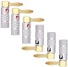 Cleqee Set of 8 24K Gold Plated Right Angle Speaker Banana Plug L Shape Screw-in Solderless Terminal Audio Jack Connector for Speaker Cable Corrosion