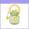 Kids Plastic Large Capacity Drinking Bottle With Straw For Outdoor Travel And School Use
