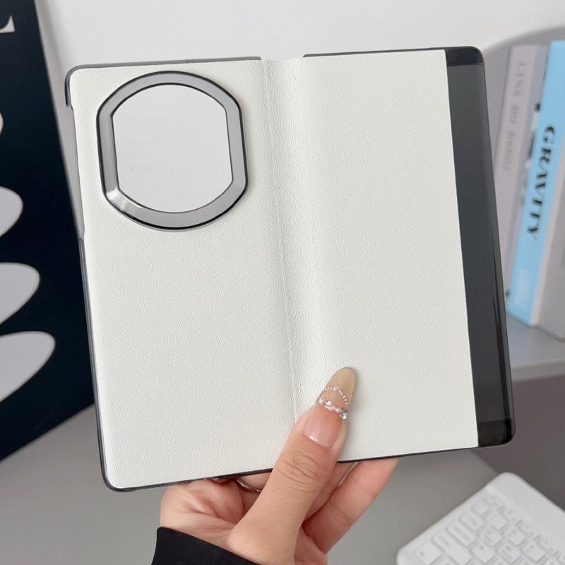 Huawei Mate X7 Leather Case: Full Coverage, Drop Protection, Magnetic Folding, Solid Color